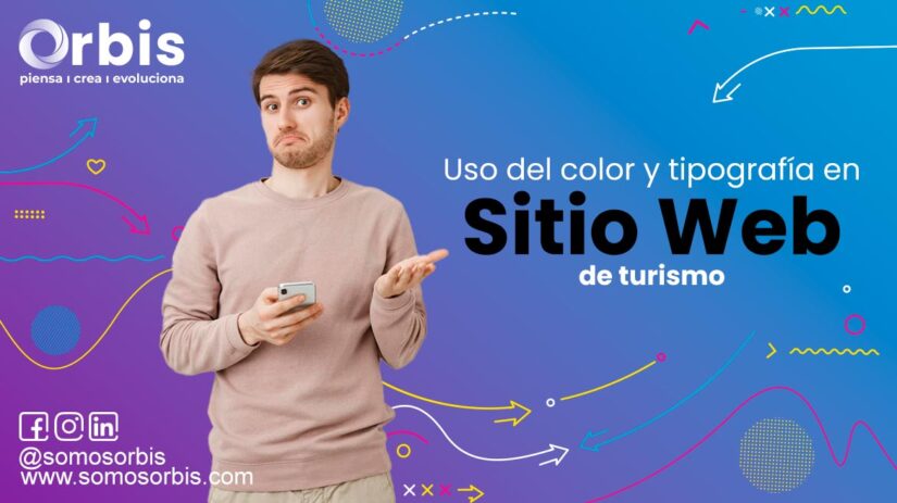 Uso del color y tipografía en sitios web de turismo 8 Uso del color y tipografía